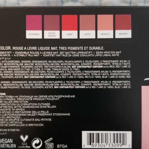 ANASTASIA BEVERY HILLS MINI LIPSTICK SET - Picture 2 of 2